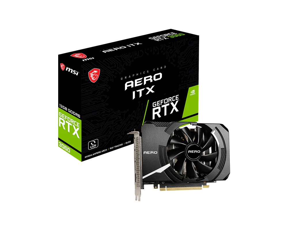 MSI GeForce RTX 3060 AERO ITX 12G